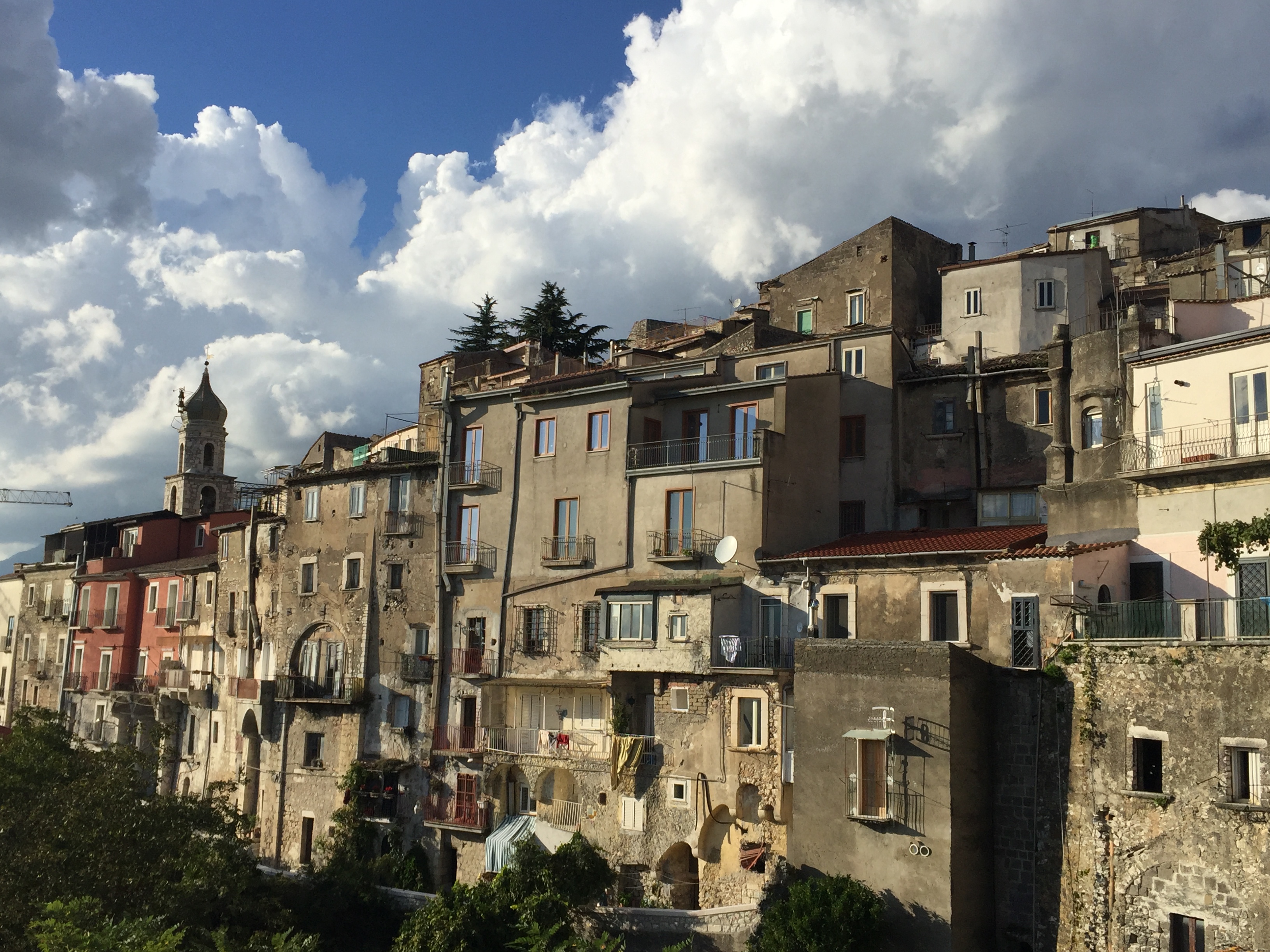 Guardia Sanframondi view of the Centro Storico